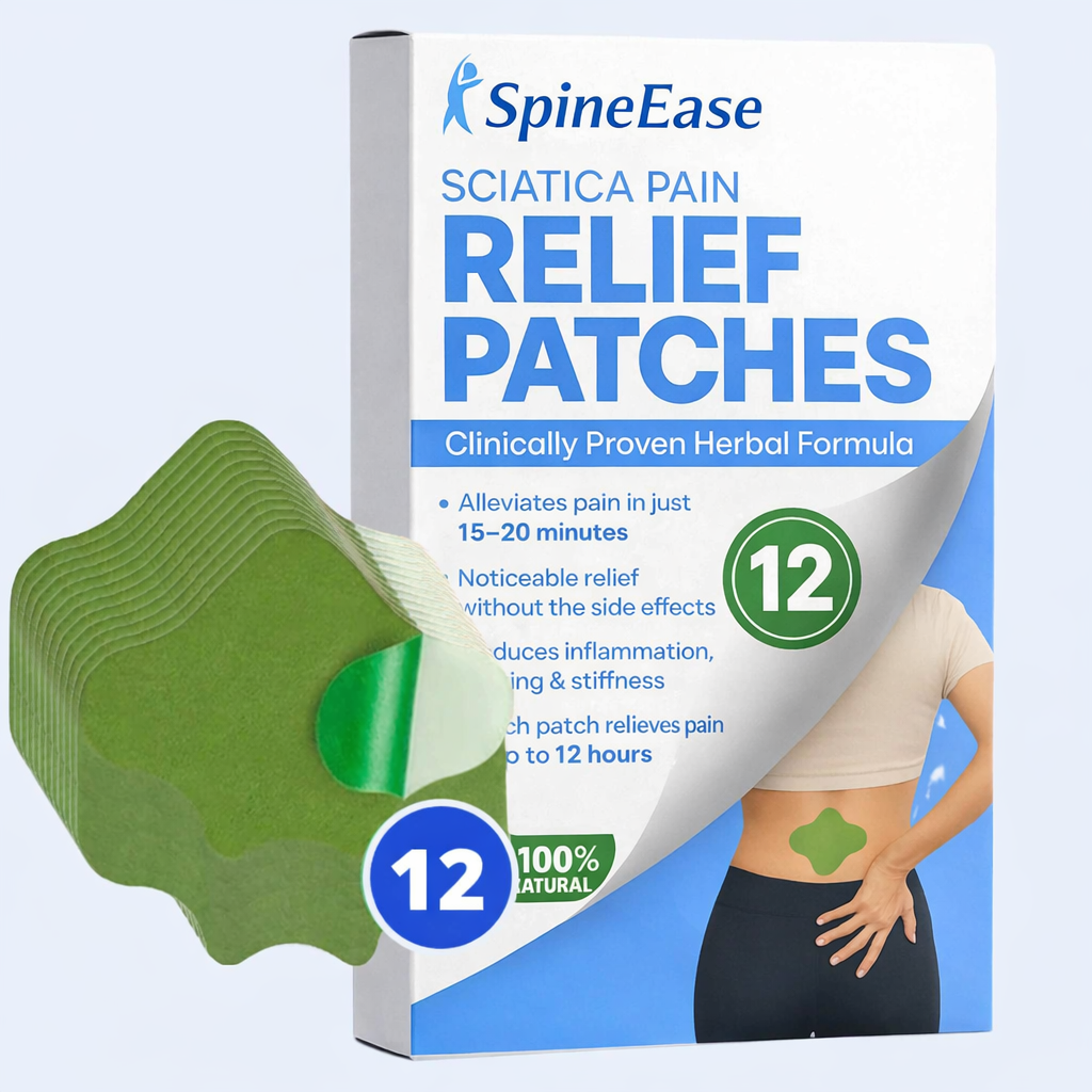 12x Back Pain Relief Patches